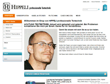 Tablet Screenshot of hippeli-sales.de